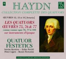 Haydn: Les Quatuors Œuvres 75, 76 & 77